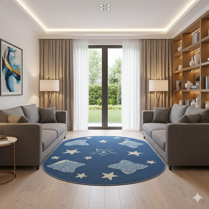 Reading Stars Area Rug
