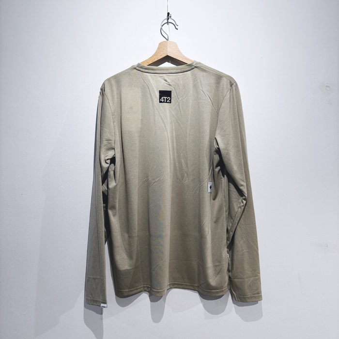 saysky clean motion longsleeve, beige, gone running.