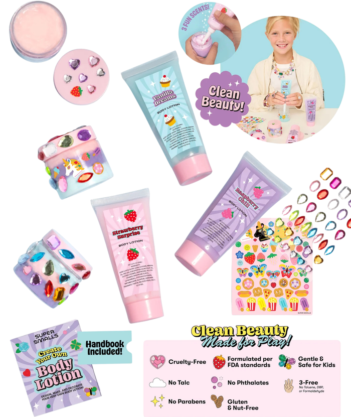 Super Smalls Create Your Own Body Lotion Accessories Super Smalls