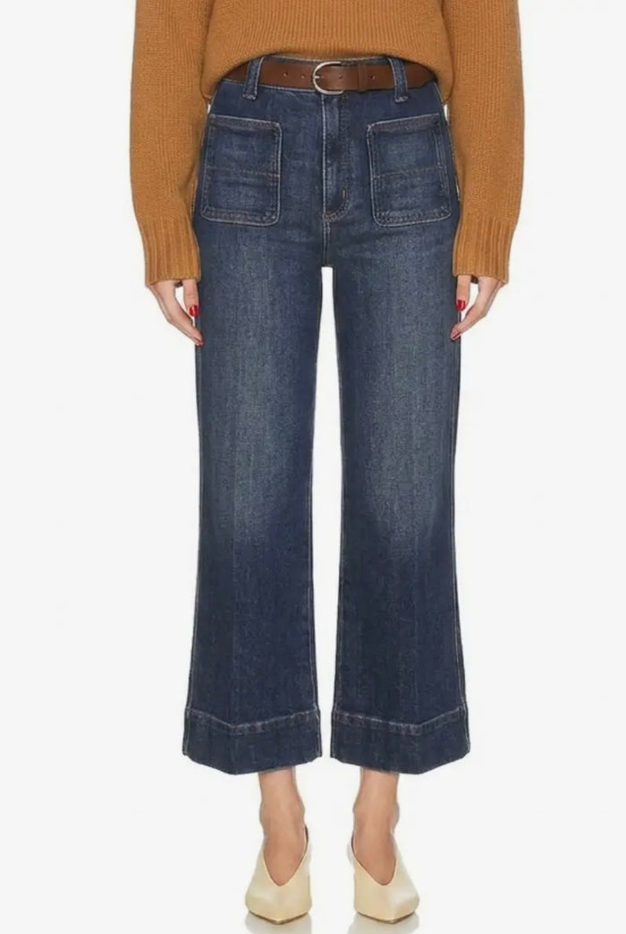 Tummy Control High Rise Slim Palazzo Jeans