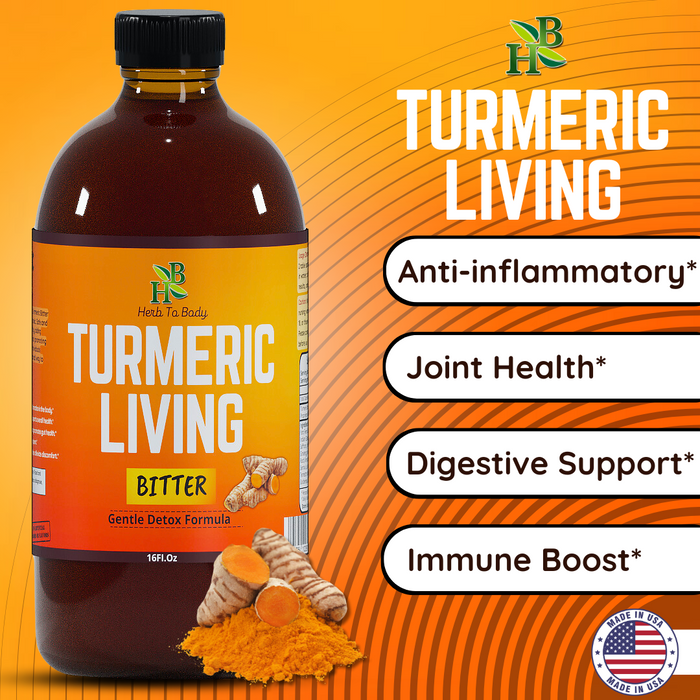 Turmeric Living Bitter 16oz