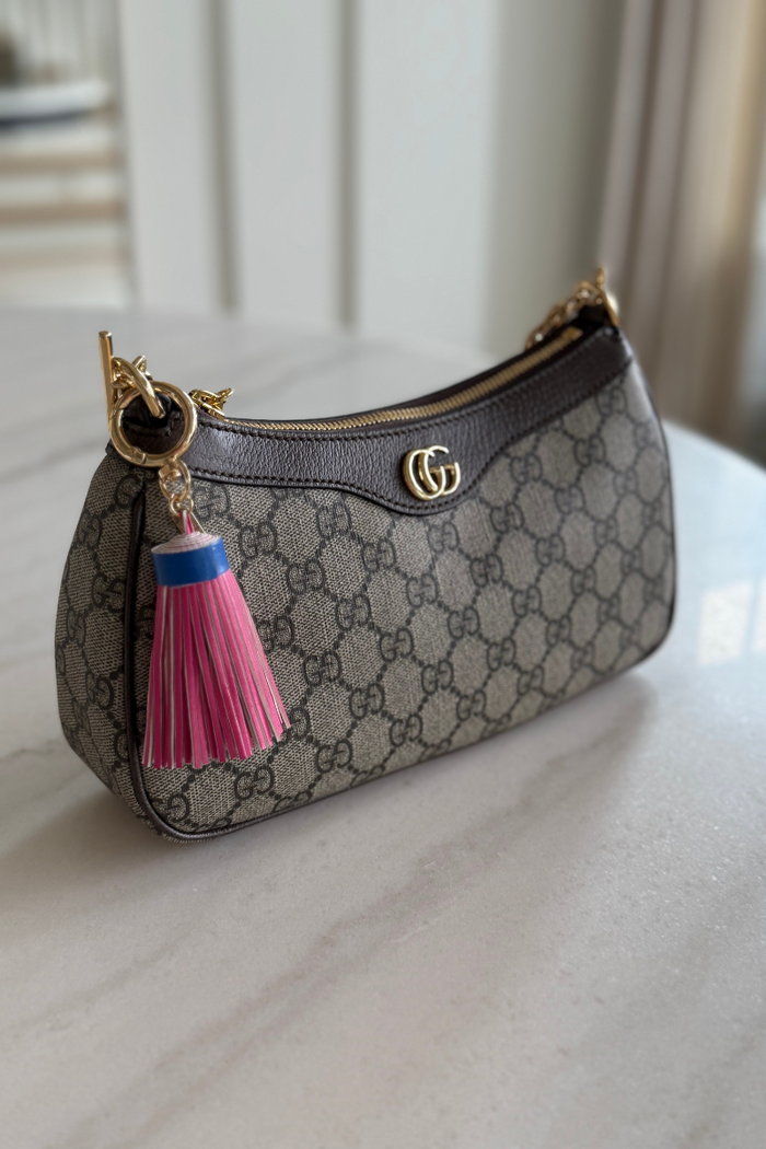 Two Tone Leather Tassel