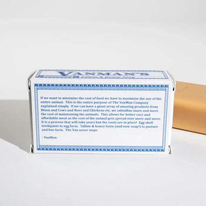 VanMan's Tallow and Honey Soap