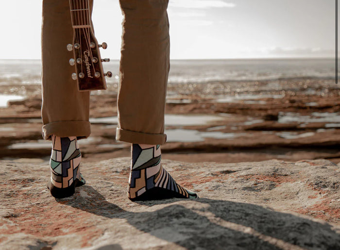Wataka Ndebele Socks - Crew Length