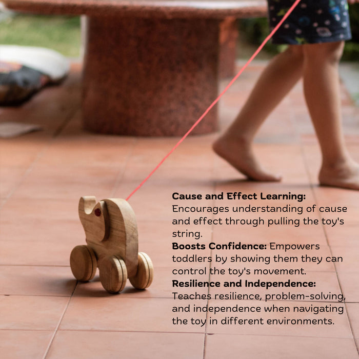 Wooden Ellie the Elephant (6 Months+)
