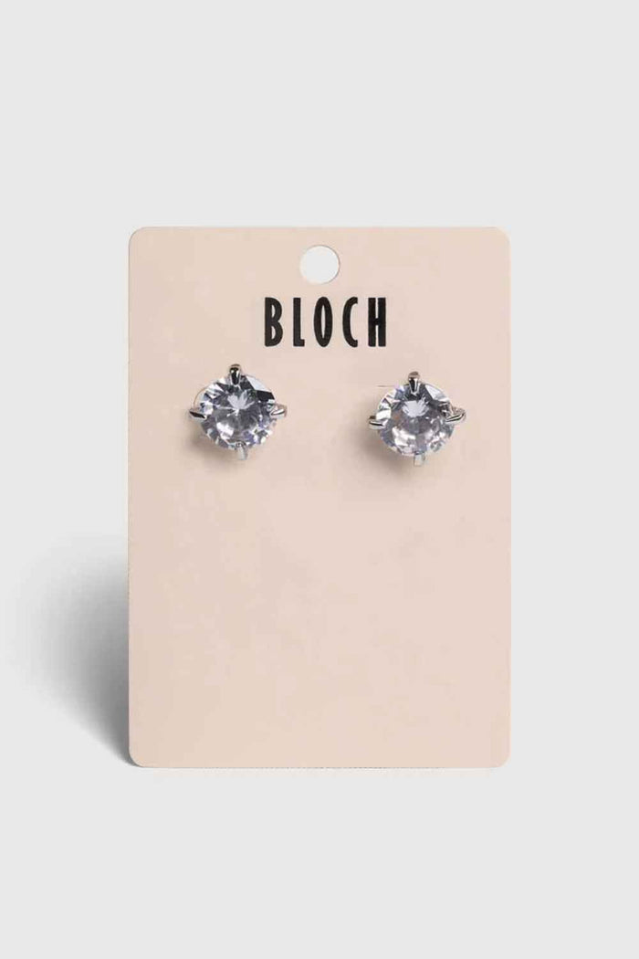 12mm Crystal Stud Earrings