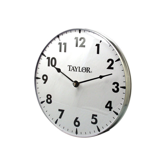 18" Metal Patio Clock