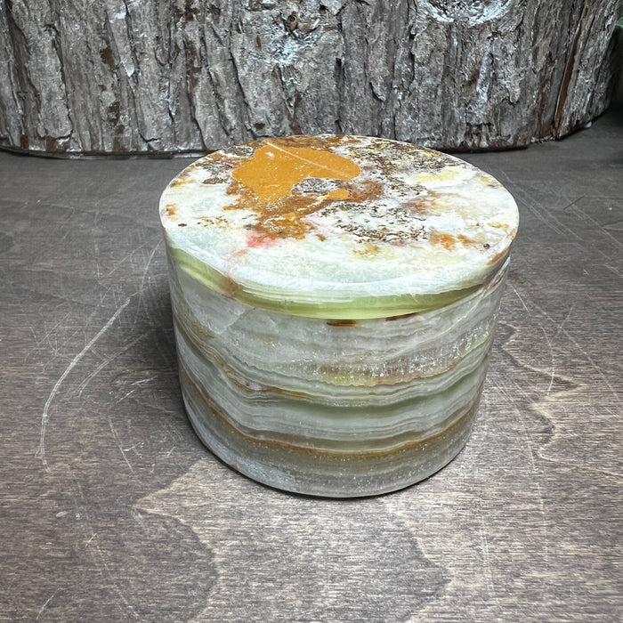 2.5" Green Onyx Jar