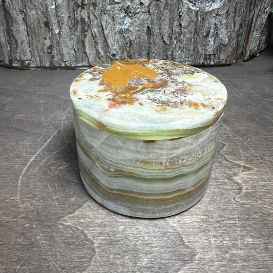 2.5" Green Onyx Jar