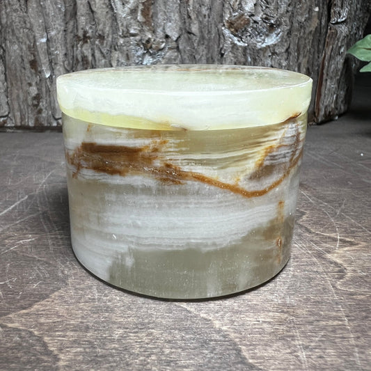 2.5" Green Onyx Jar