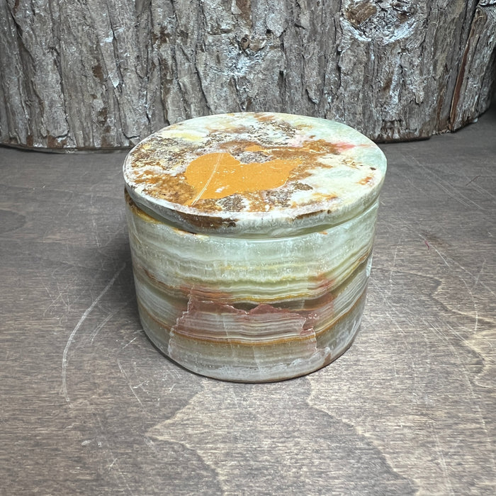 2.5" Green Onyx Jar