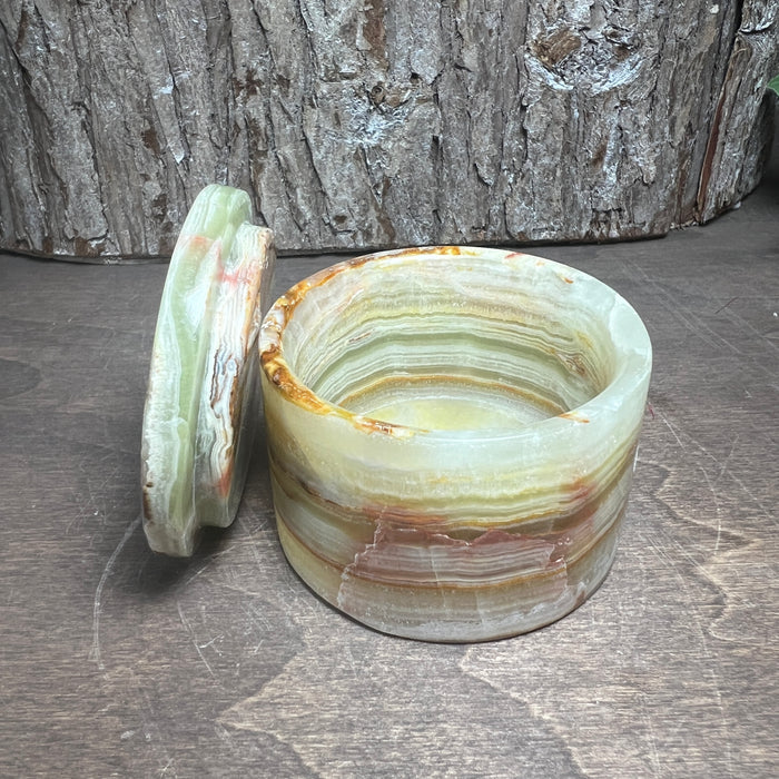2.5" Green Onyx Jar