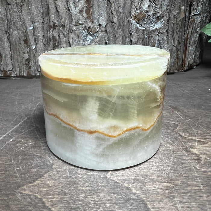 2.5" Green Onyx Jar