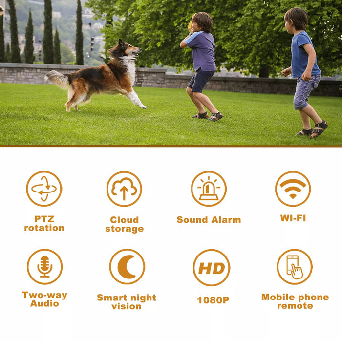4-Pack Wireless 5g Wifi Security Camera System