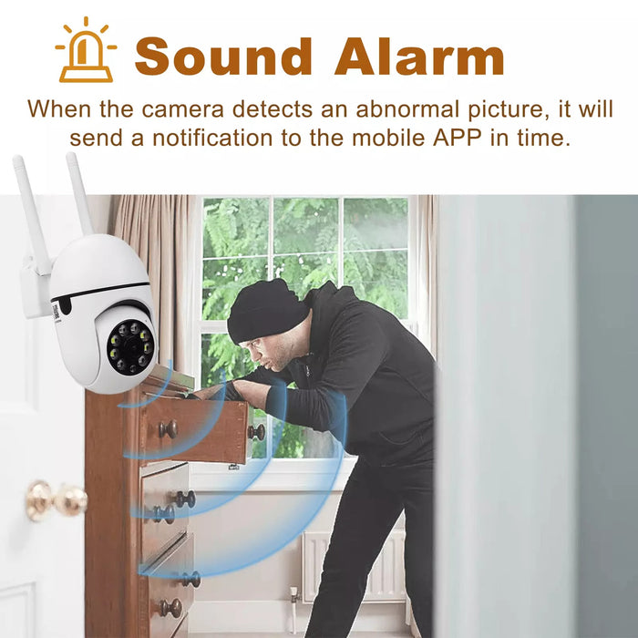 4-Pack Wireless 5g Wifi Security Camera System