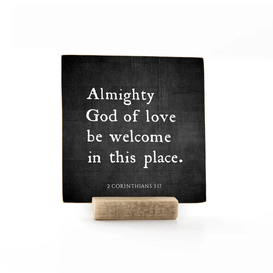 4 x 4" | Traditional | Almighty God Of Love
