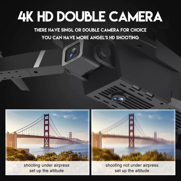 4k Drone With Dual Camera