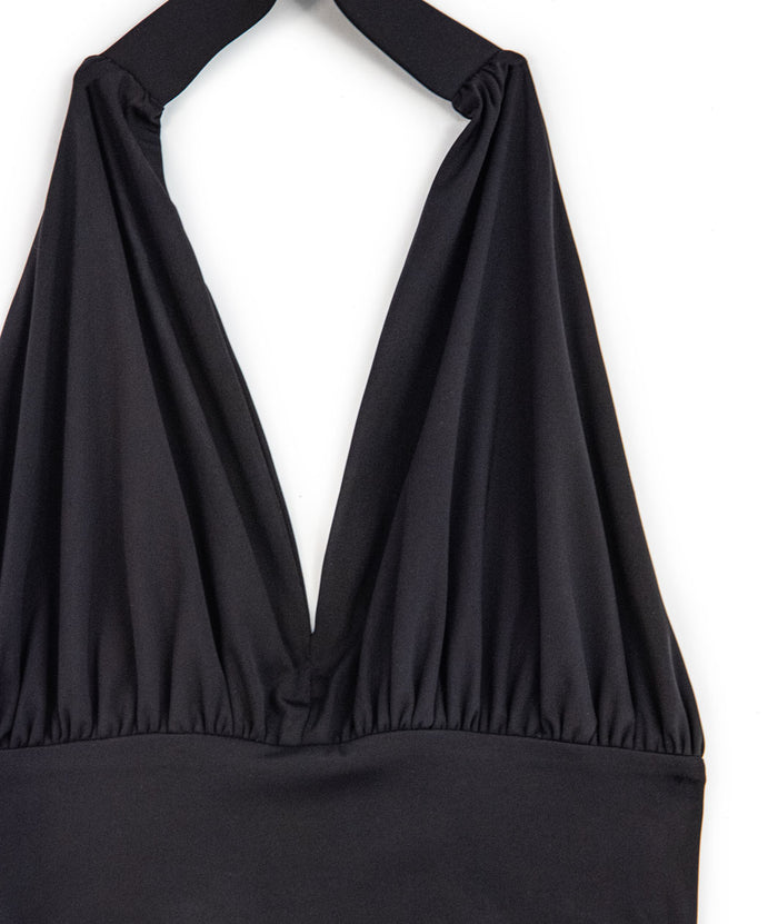 8apart Women Billie Black Halter Top Distressed/seasonal womens 8apart