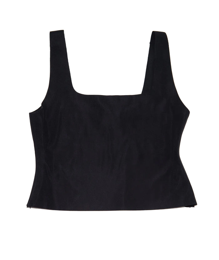 8apart Women Jaymes Square Neck Tank Distressed/seasonal womens 8apart Black Juniors/Women S