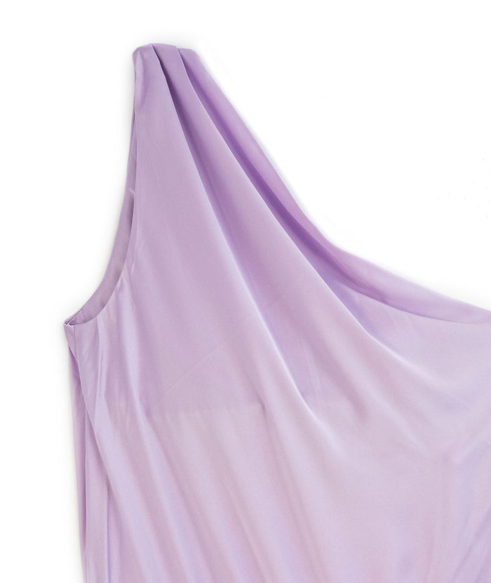 8apart Women Lilac Dolly One Shoulder Bodysuit Distressed/seasonal womens 8apart