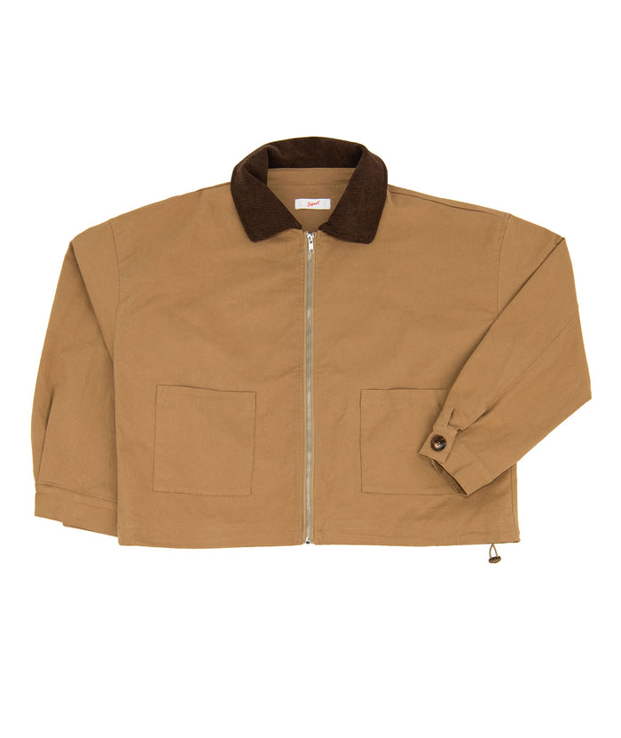 8apart Women Taryn Khaki Drawstring Jacket Distressed/seasonal womens 8apart Tan Juniors/Women S