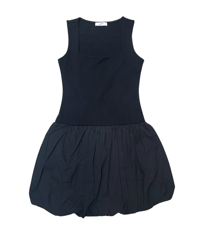 8apart Women Tucker Square Neck Bubble Dress Distressed/seasonal womens 8apart Black Juniors/Women S