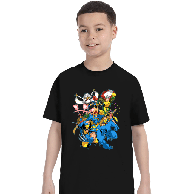 Secret_Shirts T-Shirts, Youth / XS / Black 90's Mutants