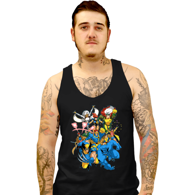 Tank Top, Unisex / Small / Black