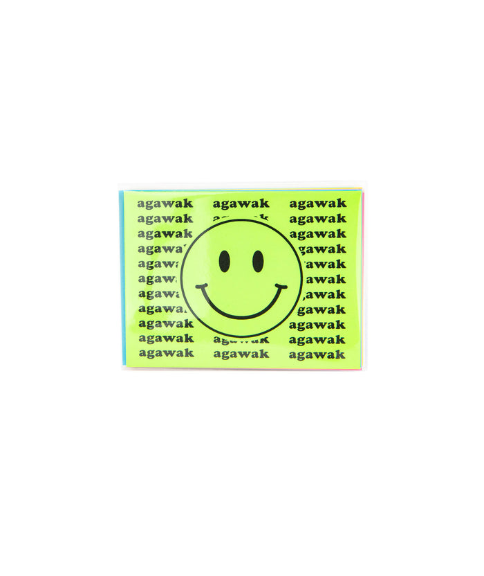 A Wink and a Nod Folded Neon Notecards Pack of 8 Distressed/seasonal accessories A Wink and a Nod