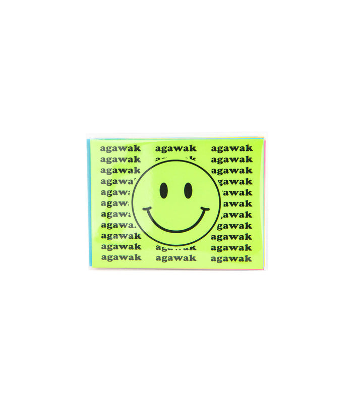 A Wink and a Nod Folded Neon Notecards Pack of 8 Distressed/seasonal accessories A Wink and a Nod
