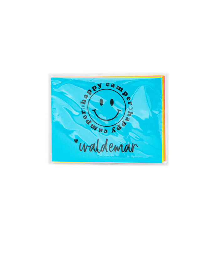 A Wink and a Nod Folded Neon Notecards Pack of 8 Distressed/seasonal accessories A Wink and a Nod