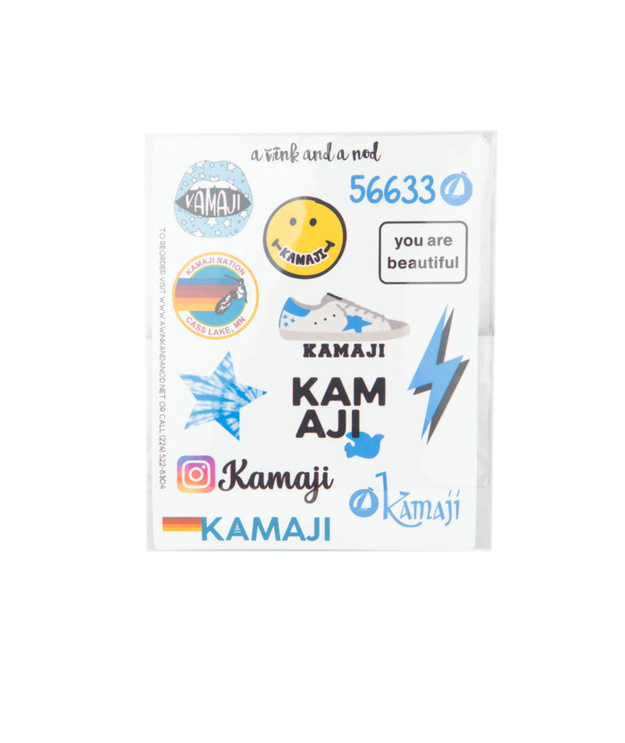 A Wink and a Nod Vinyl Sticker Set of 12 Distressed/seasonal accessories A Wink and a Nod Multi Kamaji