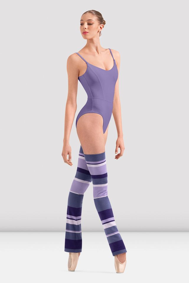 Adult Striped Leg Warmers