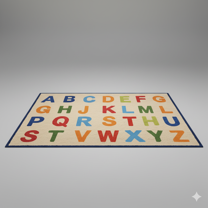 Alphabet Learning Area Rug