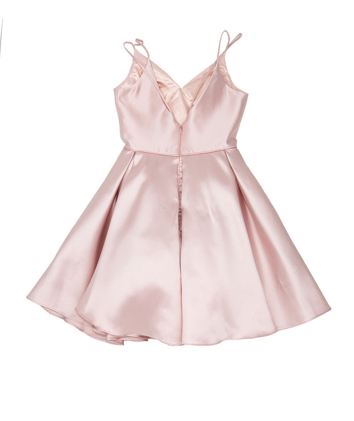 Alyce Women French Pink Fit and Flare Dress Girls Special Dresses Alyce
