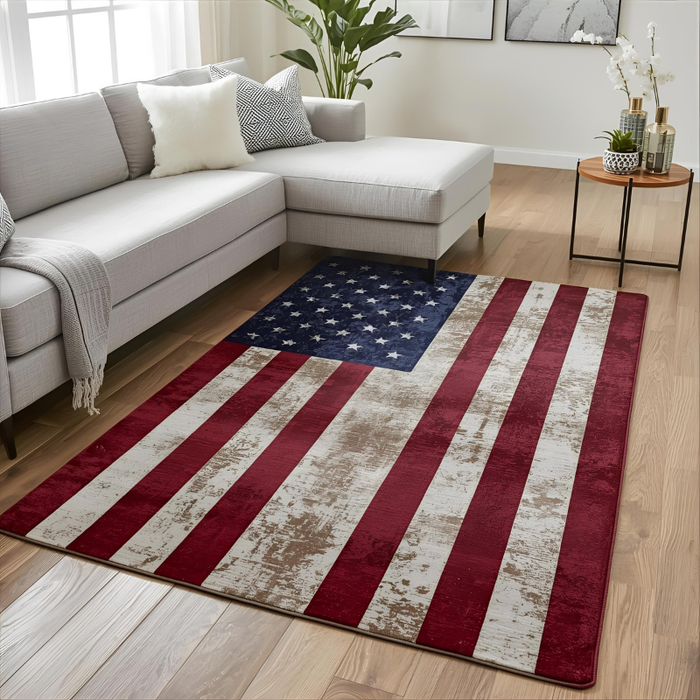American Classic Flag Area Rug