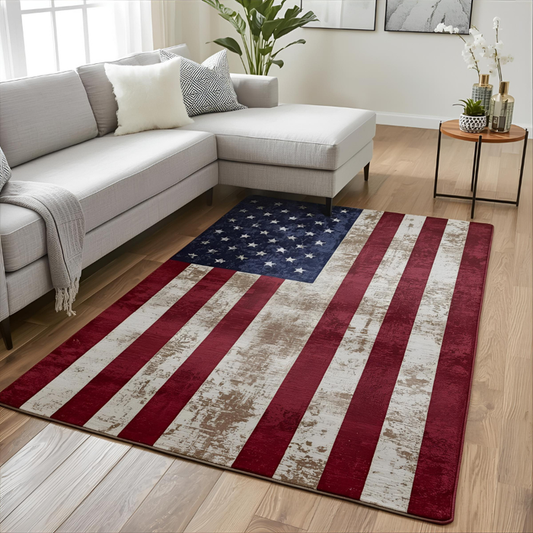 American Classic Flag Area Rug