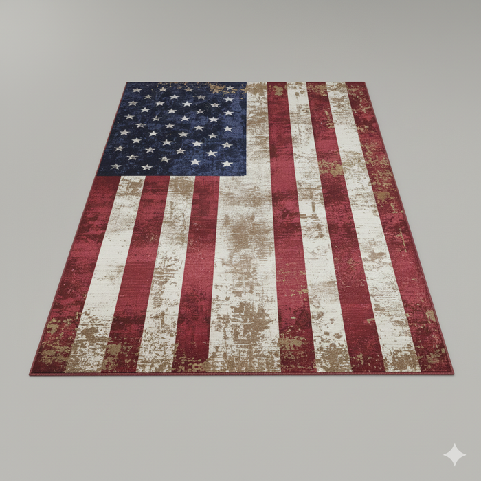 American Classic Flag Area Rug