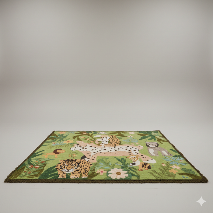 Animal Safari Area Rug
