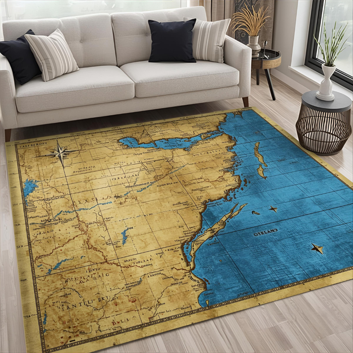 Antique Explorer Area Rug