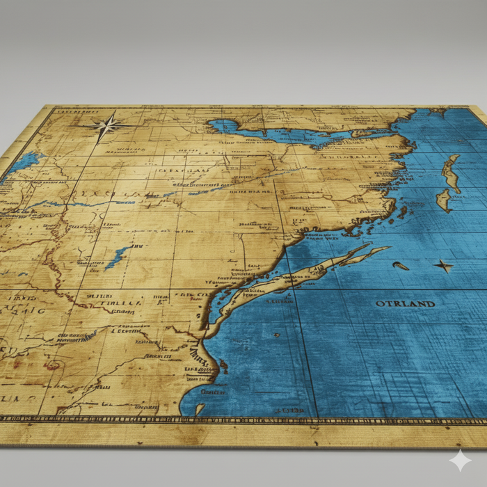 Antique Explorer Area Rug