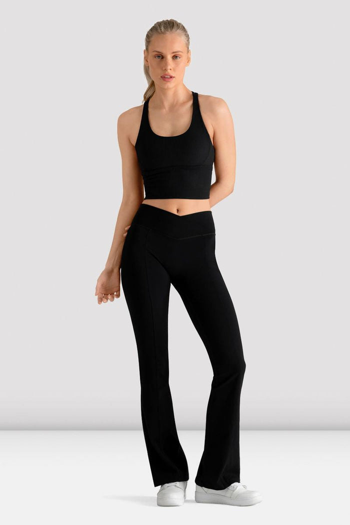 Apex Wrap Waist Flare Legging