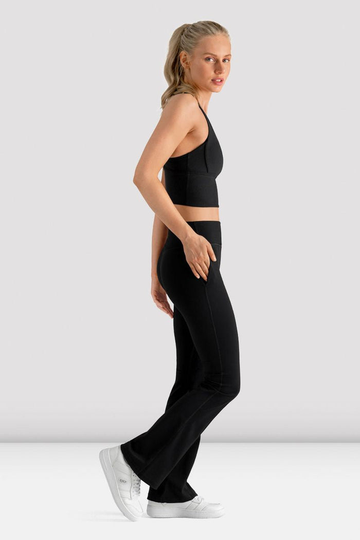 Apex Wrap Waist Flare Legging