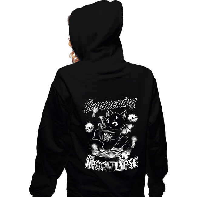Zippered Hoodies, Unisex / Small / Black