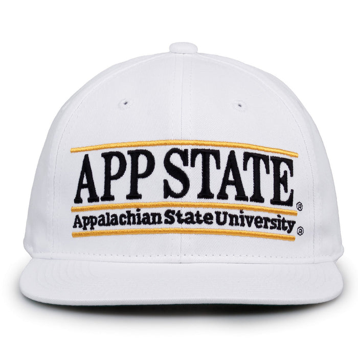 Retro Bar Snapback - White