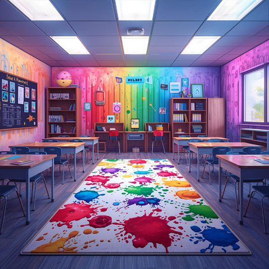 Art Class Area Rug