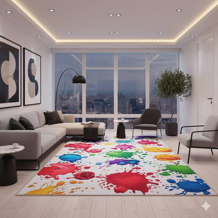 Art Class Area Rug