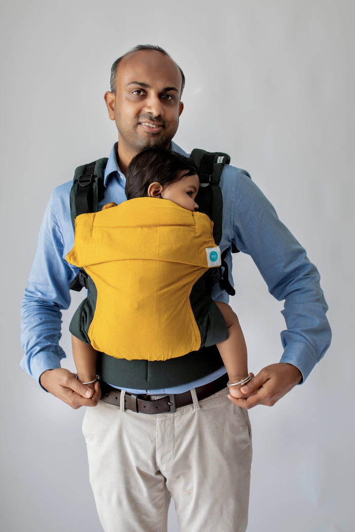 Aseema Baby Carrier- Mustard