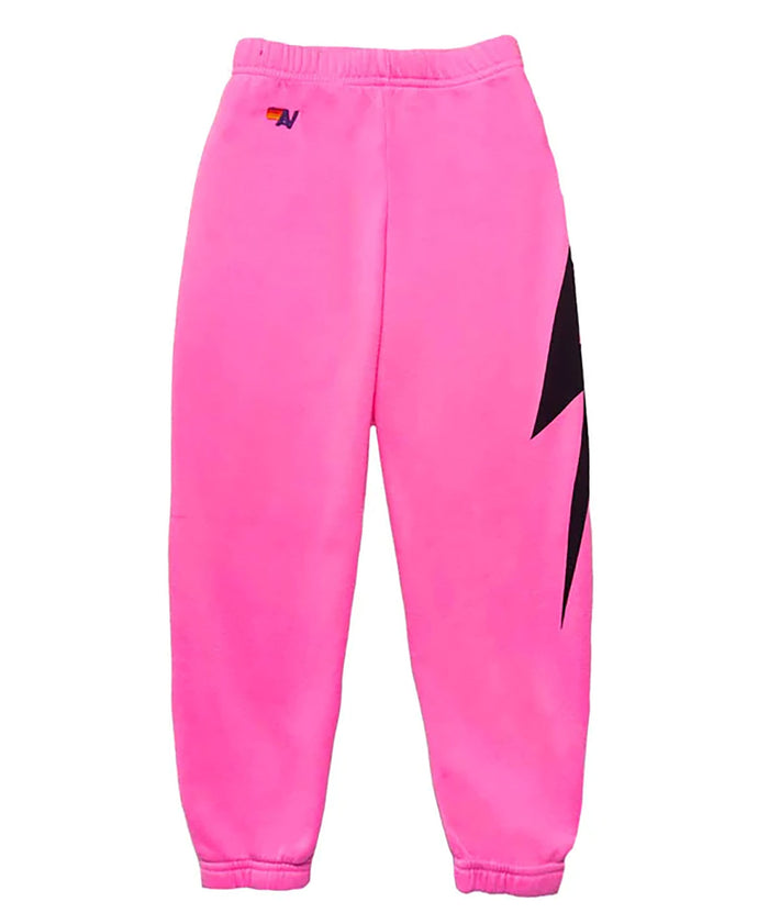 Aviator Nation Kids Bolt Sweatpants Girls Casual Bottoms Aviator Nation