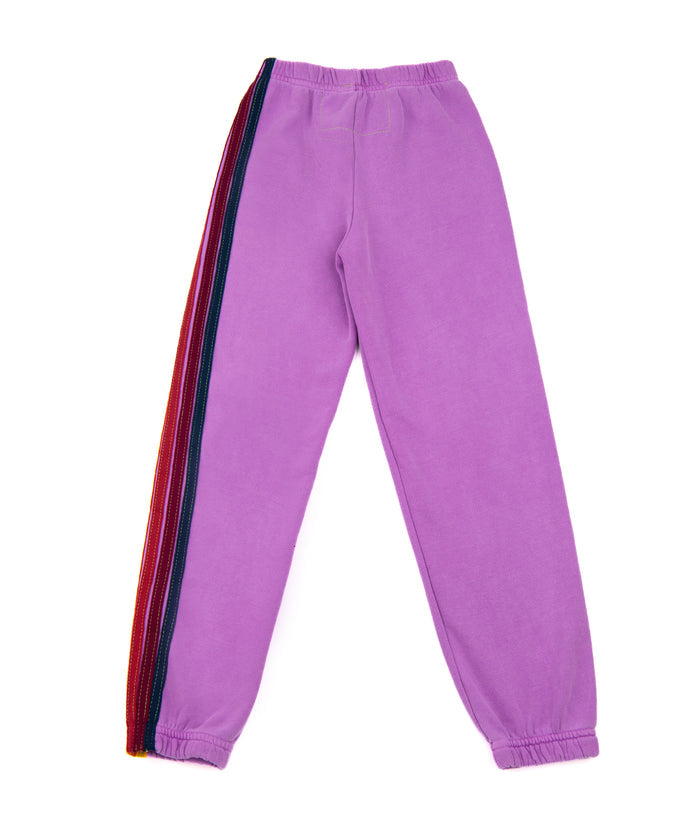 Aviator Nation Kids Classic 5 Stripe Sweatpants Girls Casual Bottoms Aviator Nation